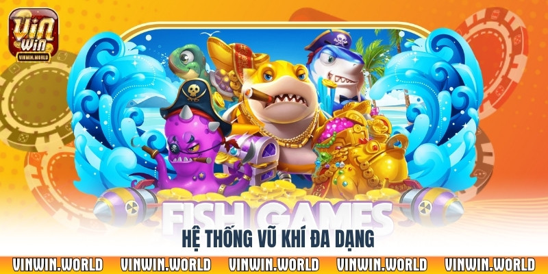 Hệ thống vũ khí đa dạng