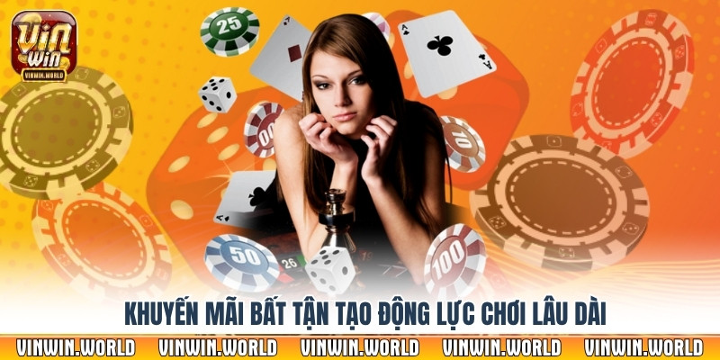 Khuyến mãi bất tận tạo động lực chơi lâu dài