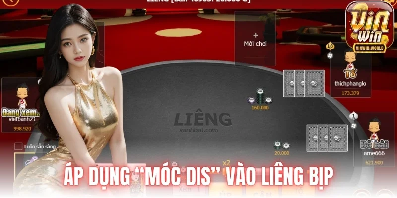 Áp dụng “móc dis” vào liêng bịp