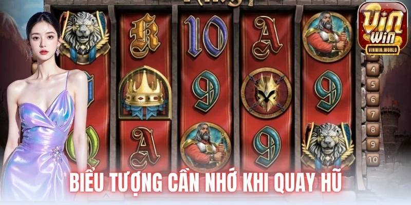 Biểu tượng cần nhớ khi quay hũ